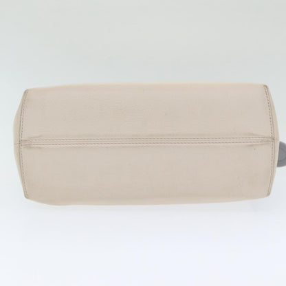 Fendi By The Way Satchel Leather, Beige, Leather, Handbag