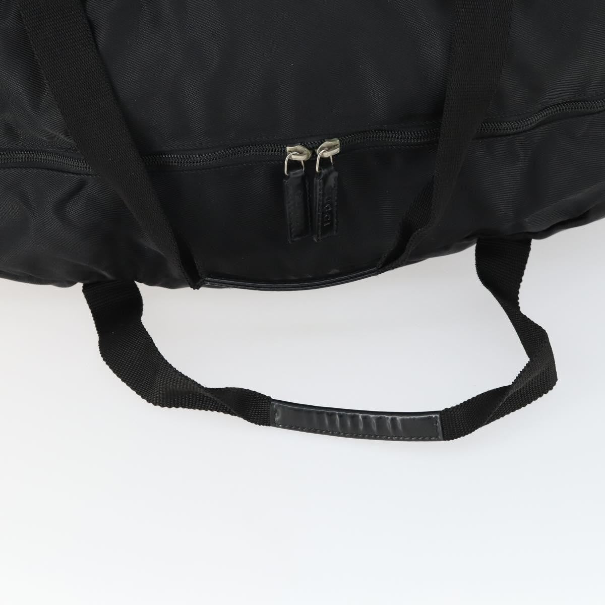 Gucci Vintage Nylon, Black, Nylon, Travel Bag