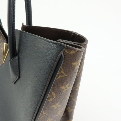 Louis Vuitton Kimono Monogram Canvas and Leather, Black, Canvas, Handbag