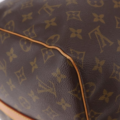 Louis Vuitton Keepall Bandoulière Monogram, Brown, Canvas, Travel Bag