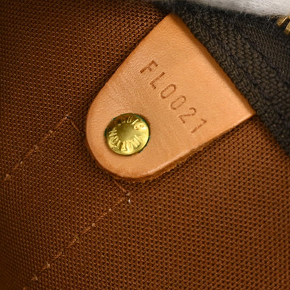 Louis Vuitton Keepall Monogram, Brown, Canvas, Travel Bag