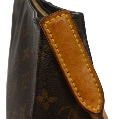 Louis Vuitton Looping Monogram Canvas, Brown, Canvas, Handbag