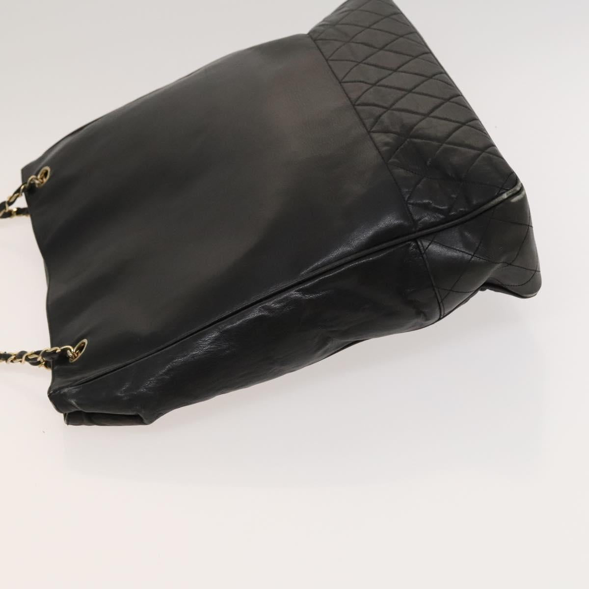 Chanel Quilted, Black, Leather, shoulder