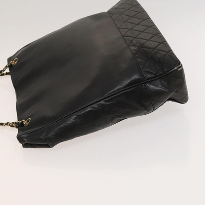 Chanel Quilted, Black, Leather, shoulder
