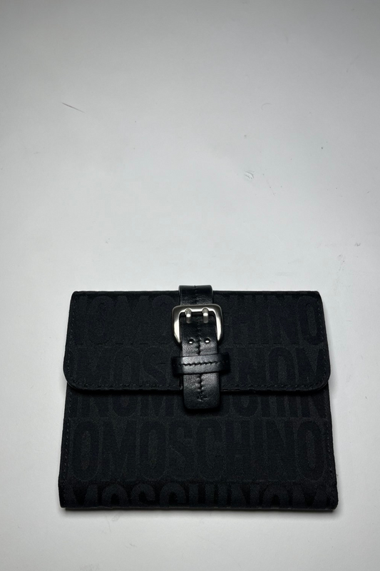 Moschino Monogram Spellout Wallet
