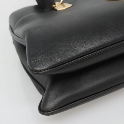 Gucci Arli, Black, Leather, handbag
