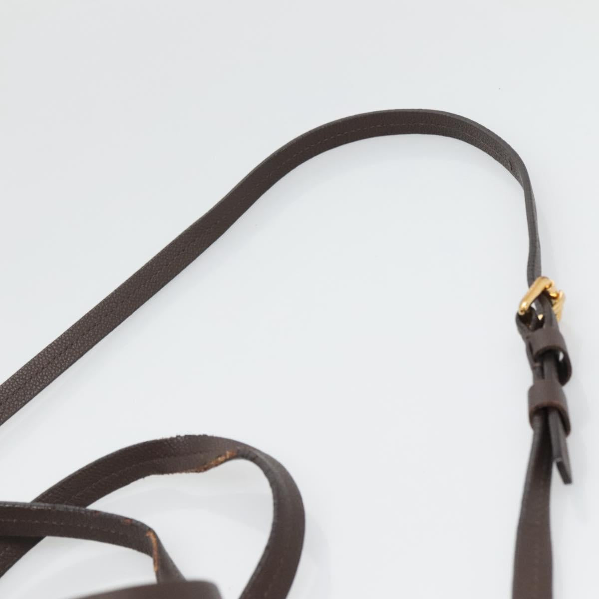 Louis Vuitton Lumineuse, Brown, Leather, tote