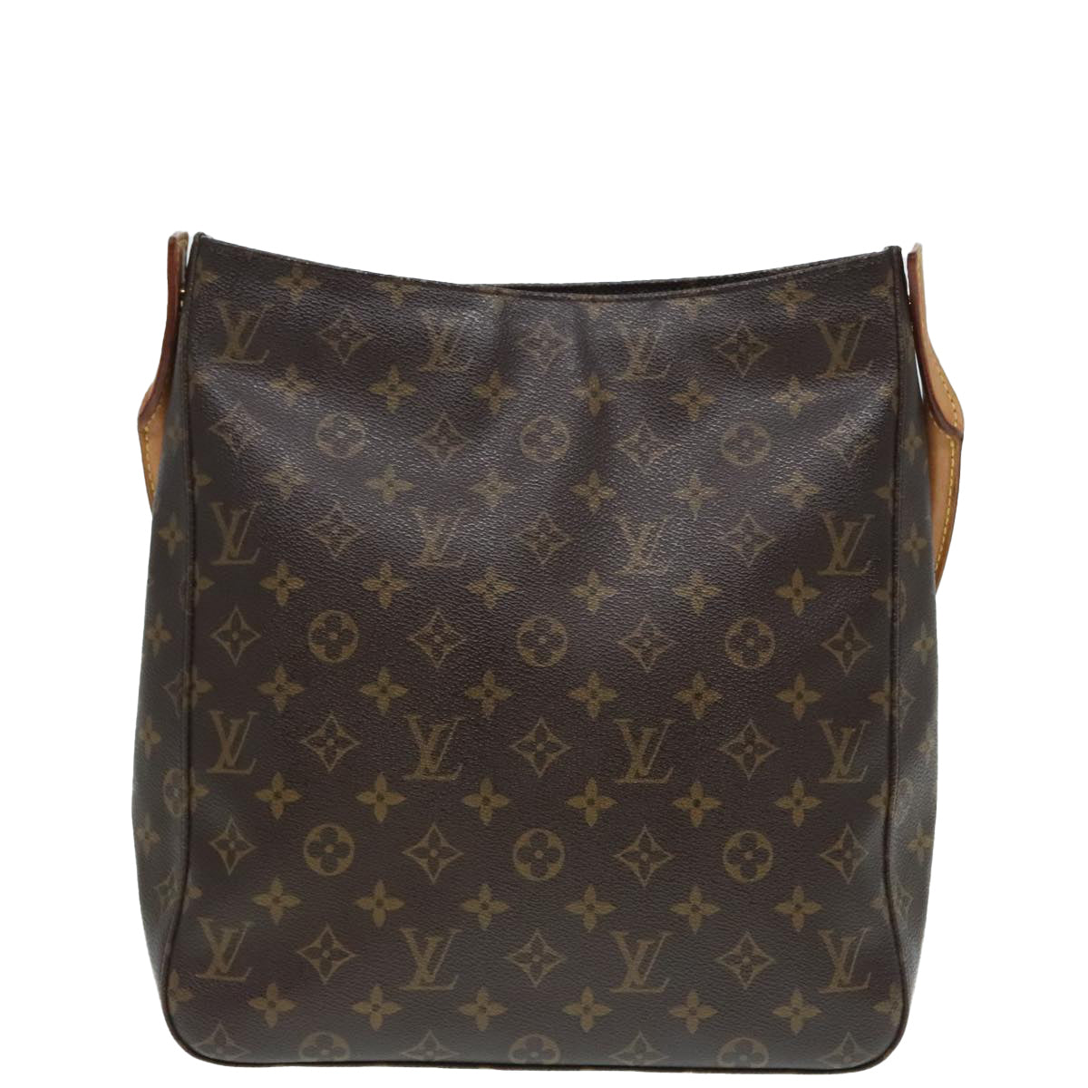 Louis Vuitton Looping GM, Brown, Canvas, shoulder