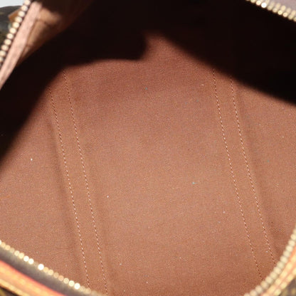 Louis Vuitton Sac Souple, Brown, Canvas, travel