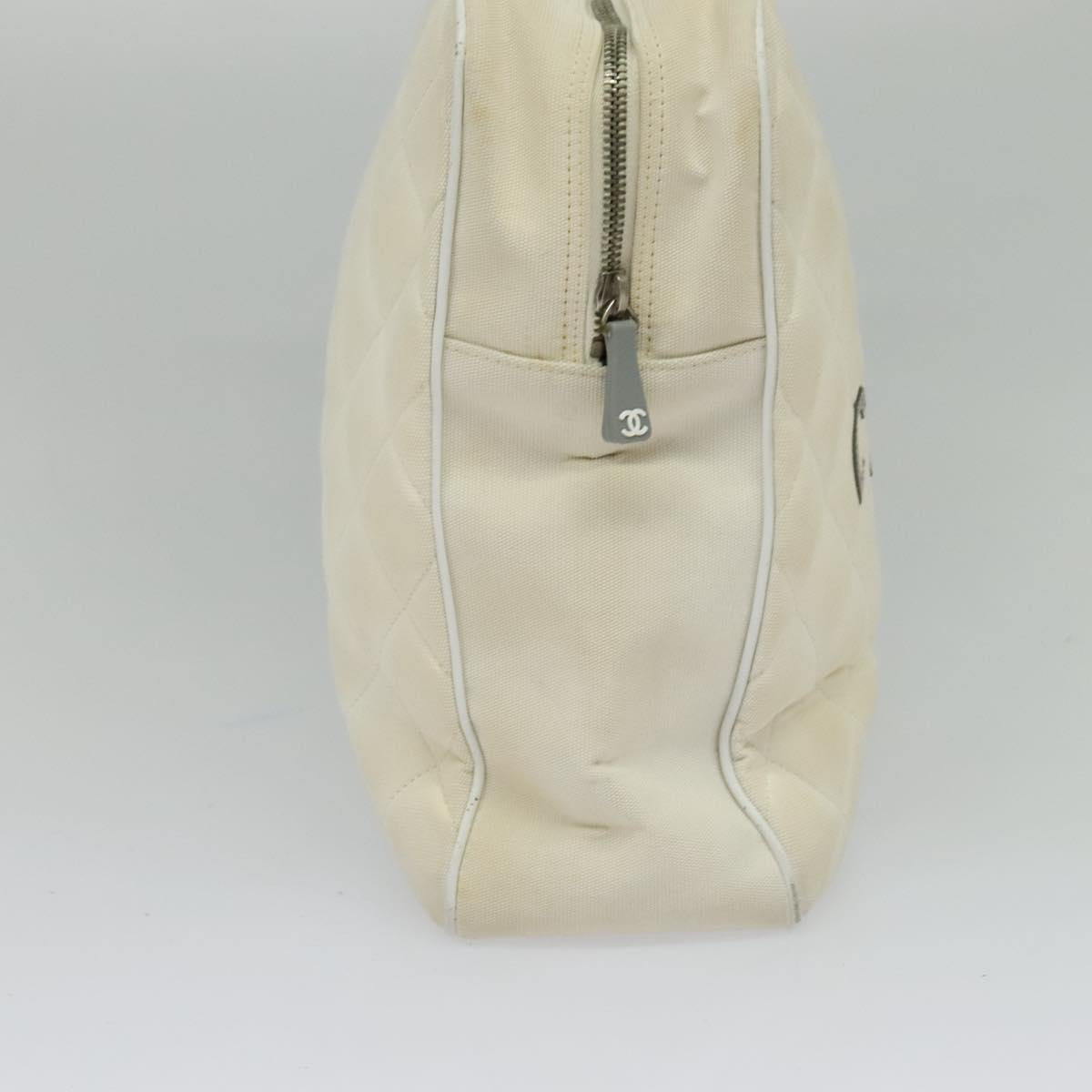 Chanel Sport line, White, Canvas, travel