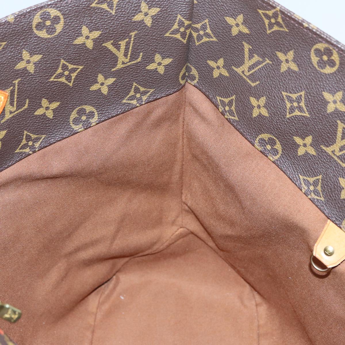 Louis Vuitton Shopping, Brown, Canvas, tote