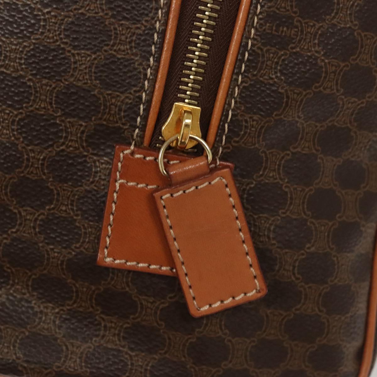 Céline Macadam, Brown, Canvas, handbag