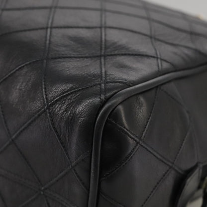 Chanel Camera, Black, Leather, shoulder