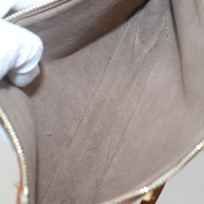 Louis Vuitton Pochette Accessoire, Black, Canvas, clutch