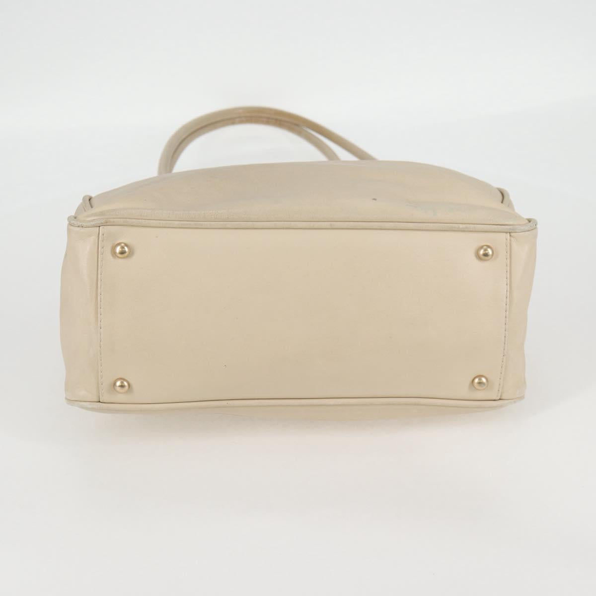 Chanel Camellia, Beige, Leather, tote