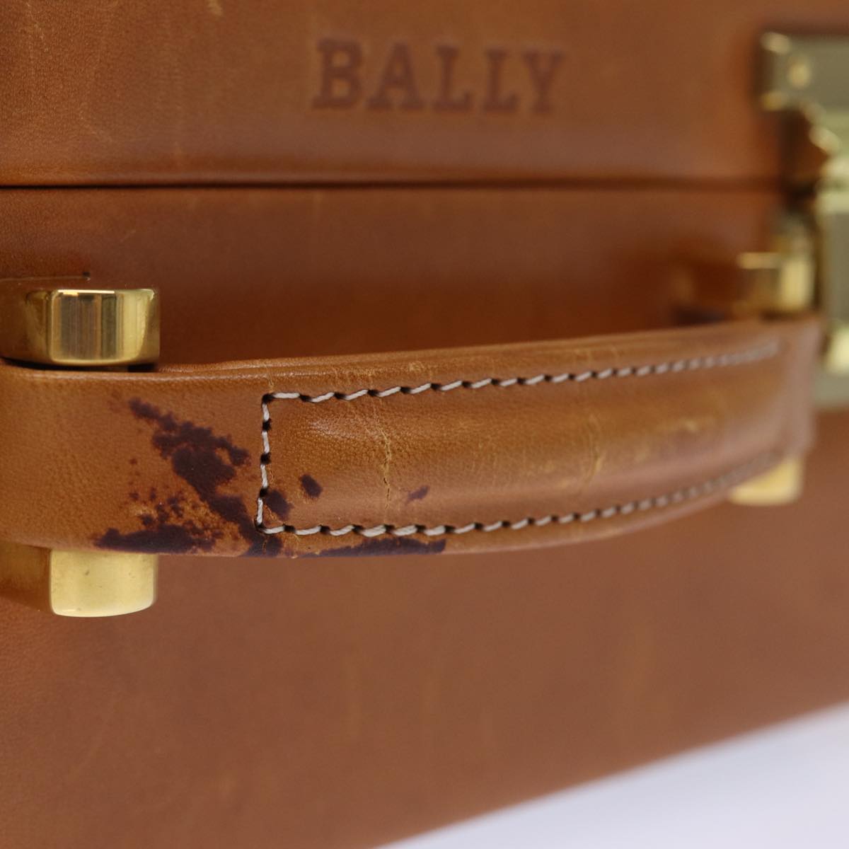 Bally, Black, Leather, briefcase