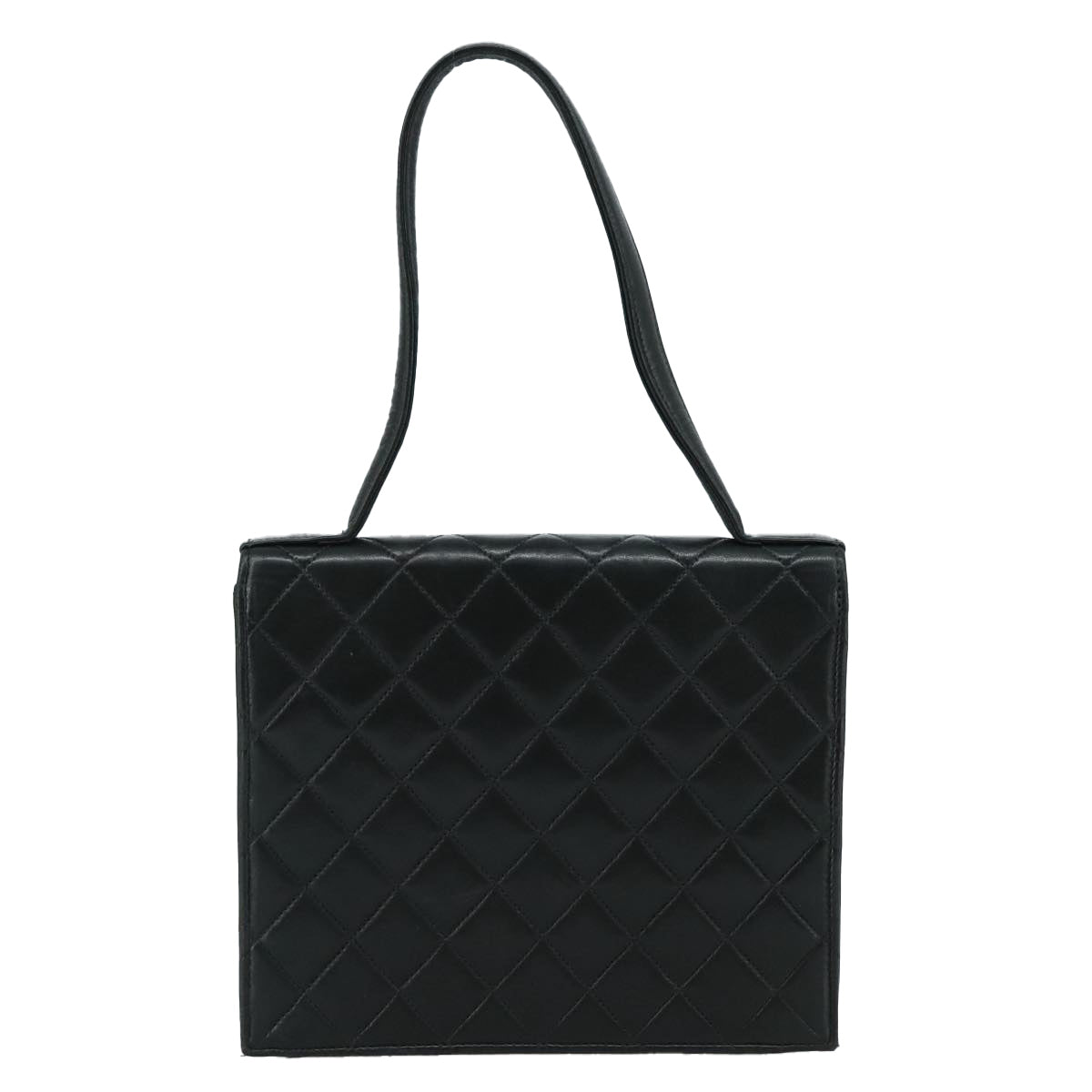 "Chanel 2,55", Black, Leather, shoulder