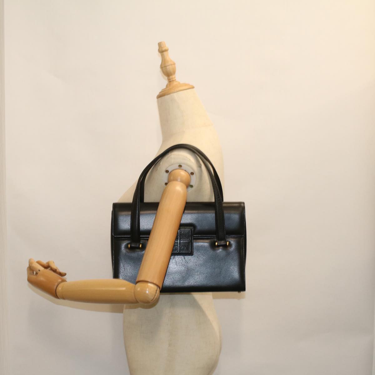 Givenchy, Black, Leather, handbag