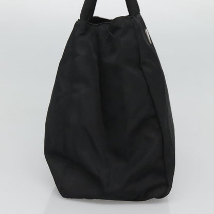 Prada Open Tote Re-Nylon, BLACK, SYNTHETIC, Tote bag