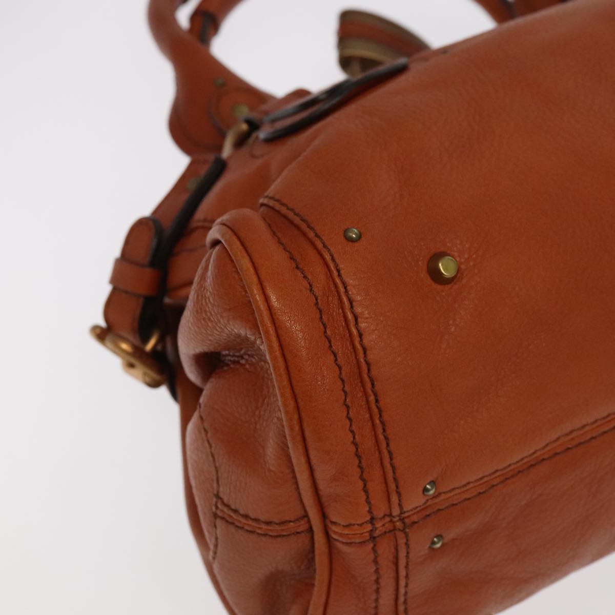 Chloé Paddington, Brown, Leather, handbag