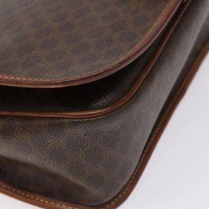 Céline Macadam, Brown, Canvas, shoulder