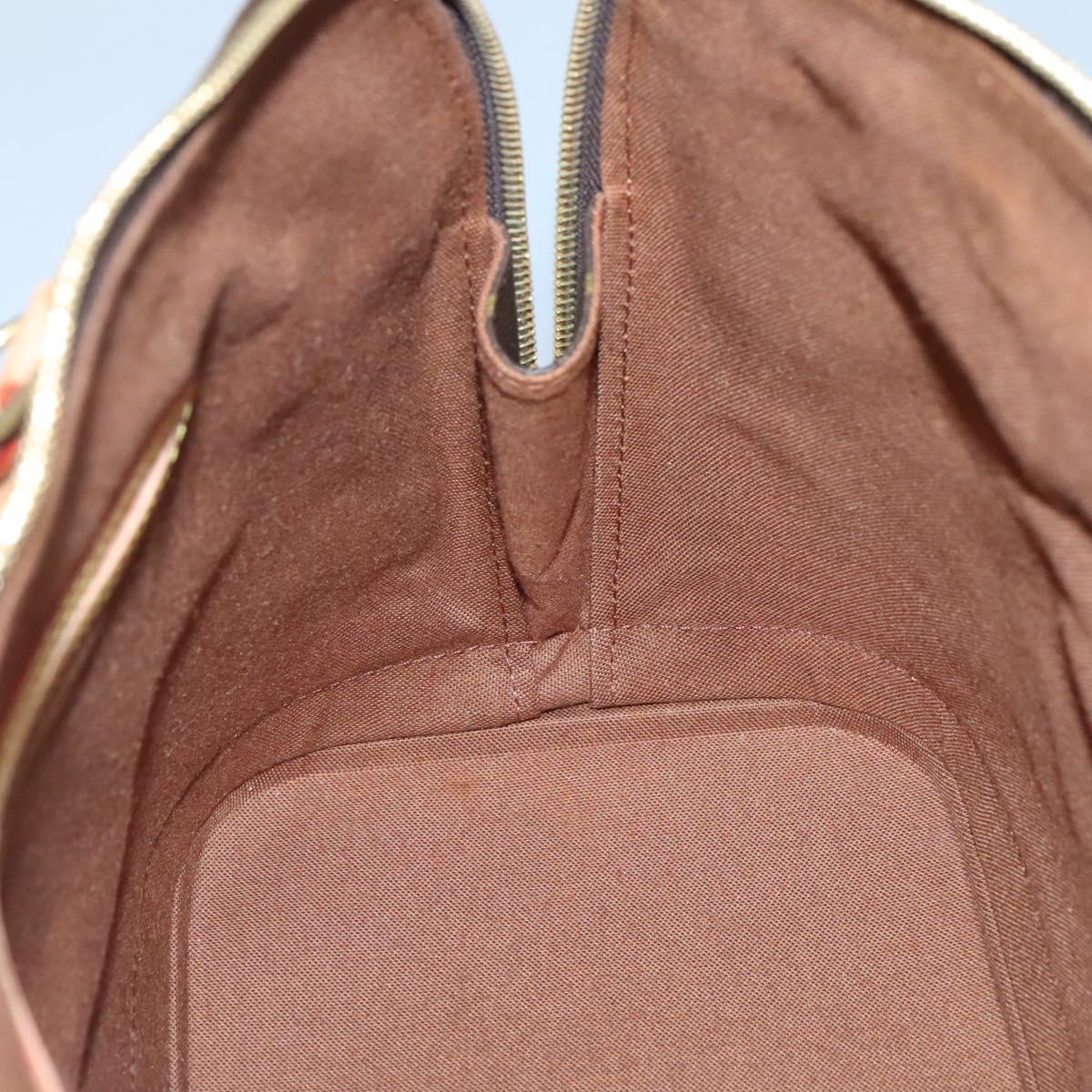 Louis Vuitton Alma, Brown, Canvas, handbag