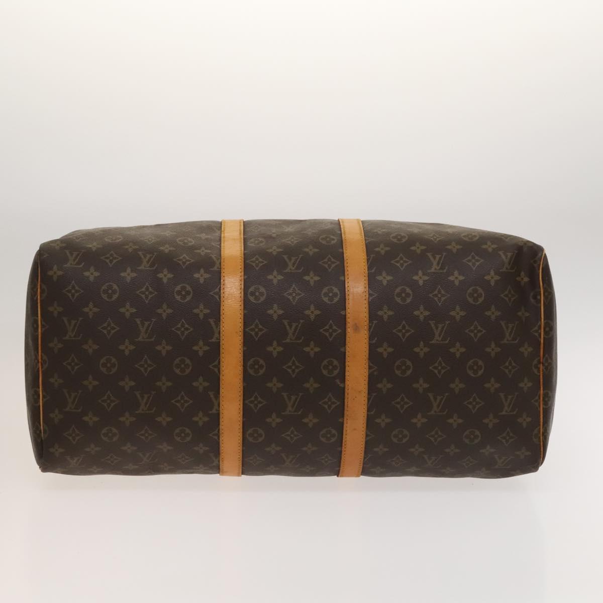 Louis Vuitton Keepall 50, Brown, Canvas, travel