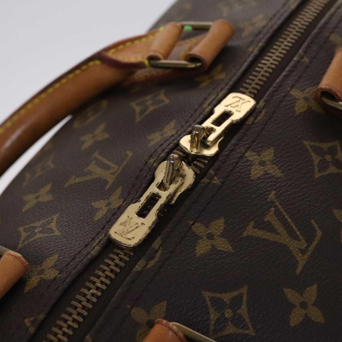 Louis Vuitton Keepall Bandoulière 60, Brown, Canvas, travel