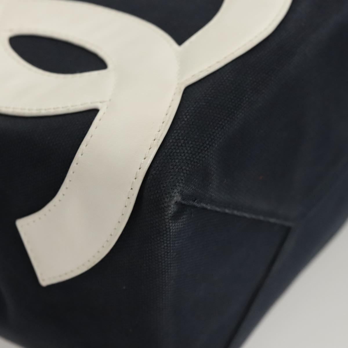Chanel Numero 5, Navy, Canvas, tote