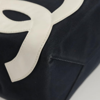 Chanel Numero 5, Navy, Canvas, tote