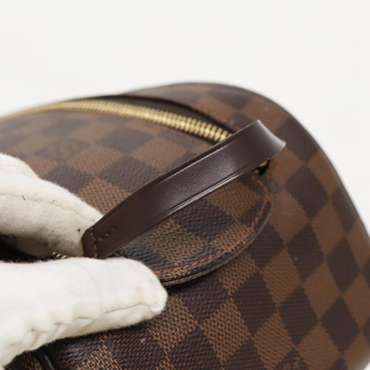 Louis Vuitton Trousse de Toilette, Brown, Canvas, clutch