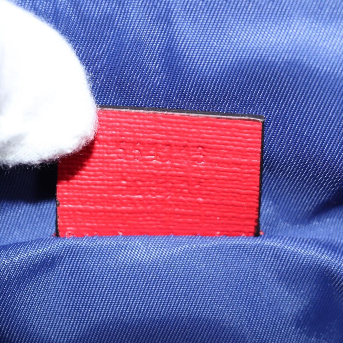 Gucci, Blue, Canvas, shoulder