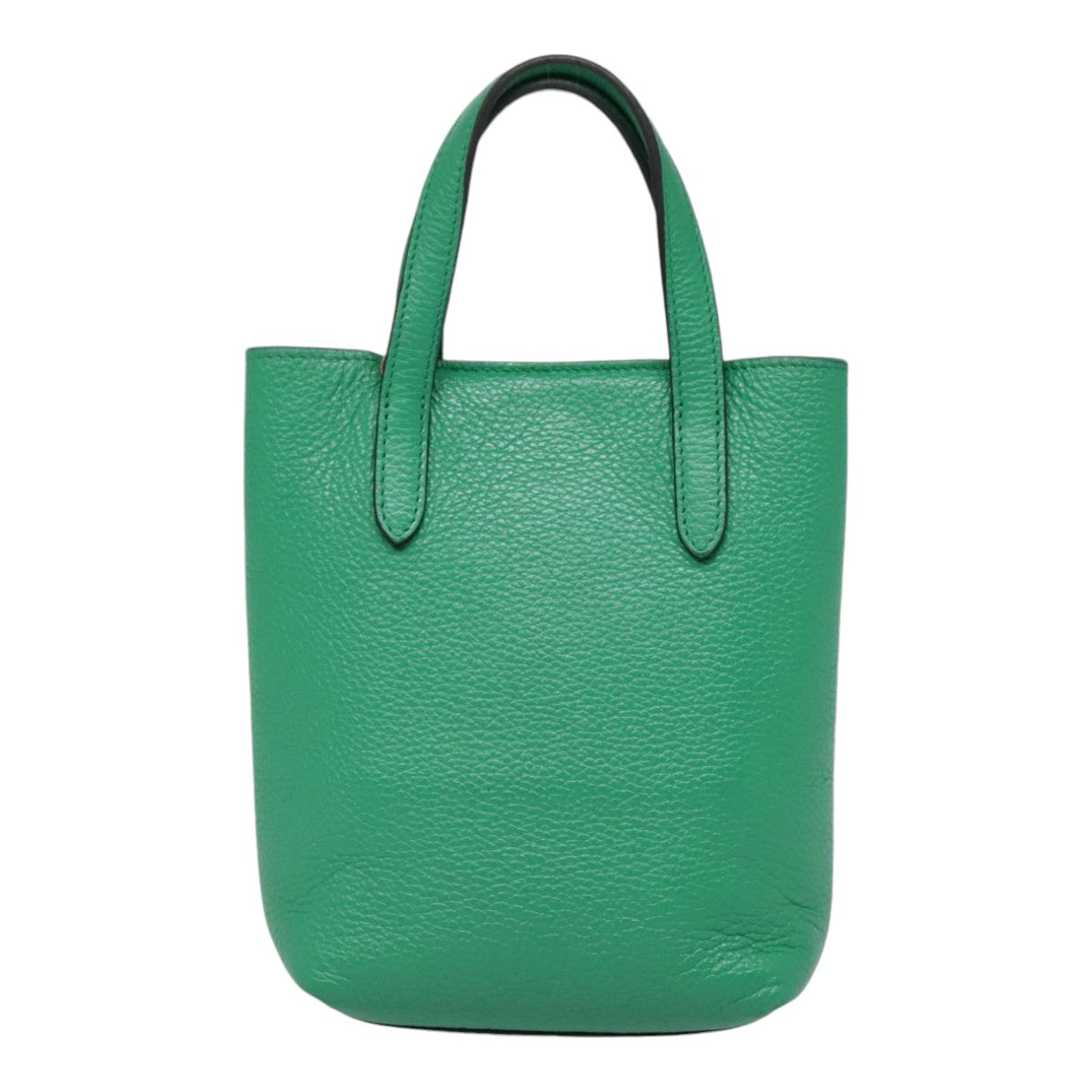 Salvatore Ferragamo Gancini, Green, Leather, handbag