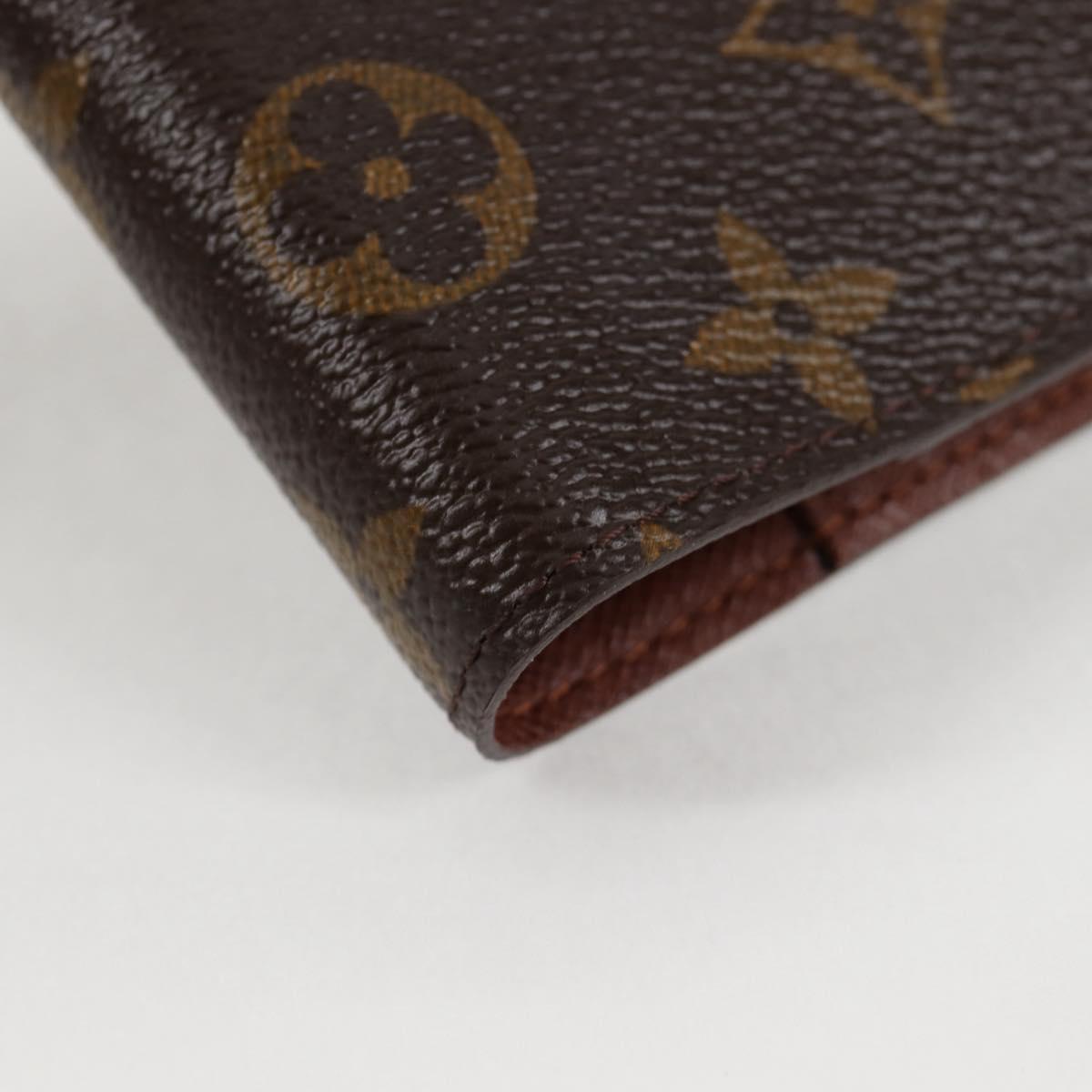 Louis Vuitton Agenda PM, Brown, Canvas, wallet