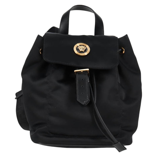 Versace Medusa, Black, NYLON, backpack