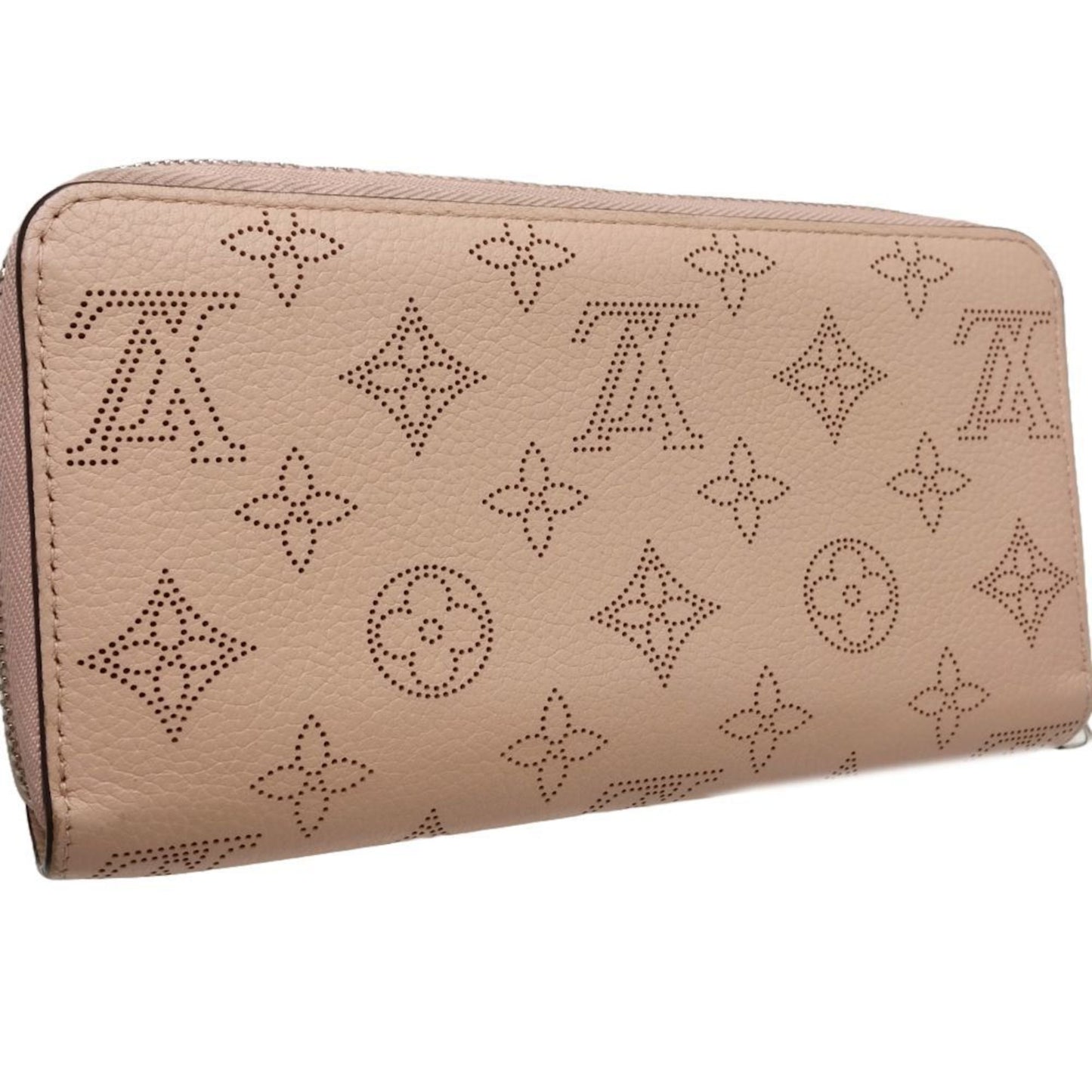 Louis Vuitton Zippy, Pink, Leather, wallet