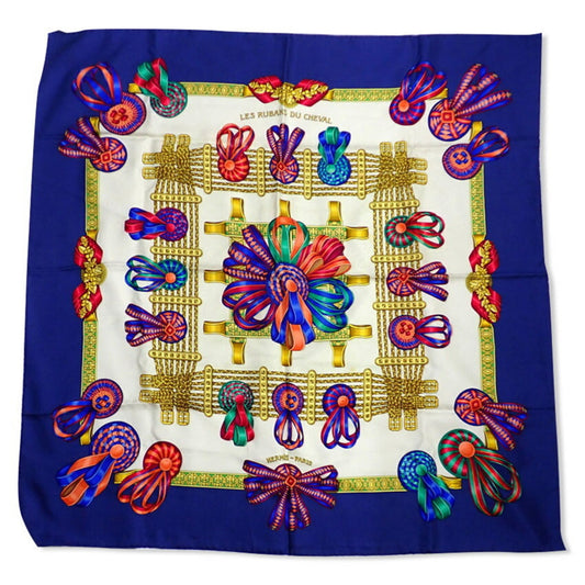 Hermès Carré 90, Multicolour, Silk, scarf