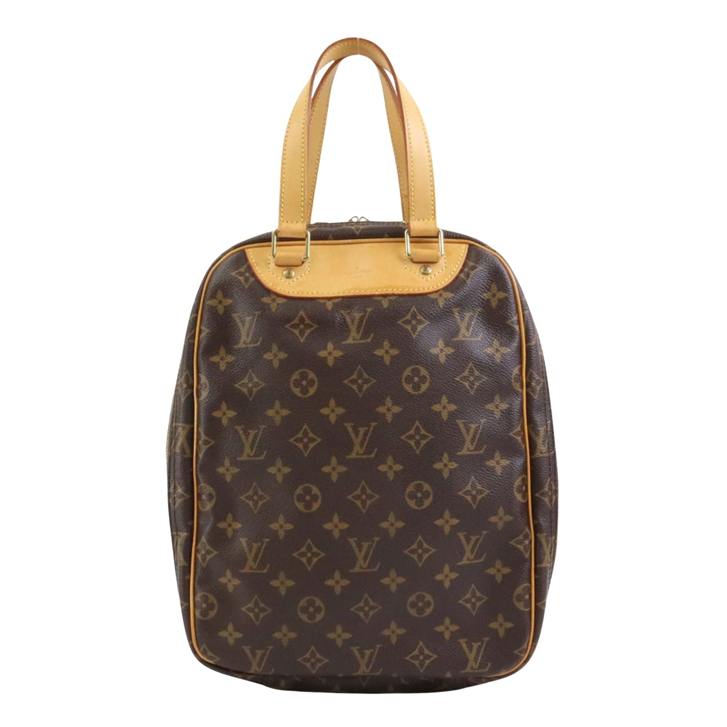 Louis Vuitton Excursion, Brown, Canvas, handbag