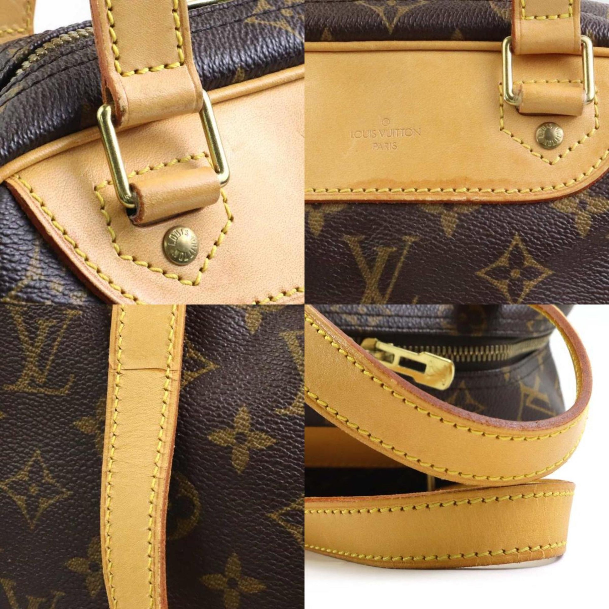 Louis Vuitton Excursion, Brown, Canvas, handbag