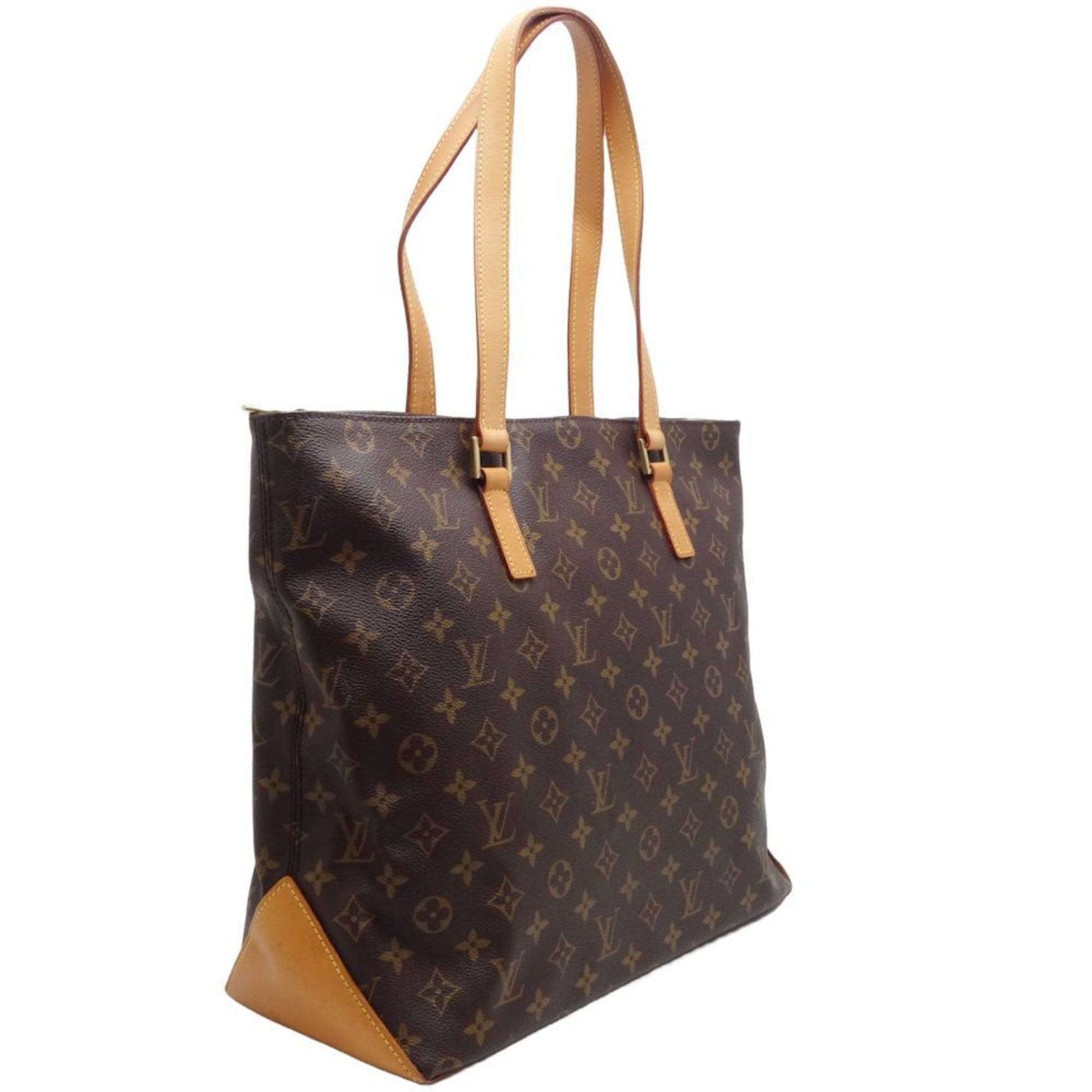 Louis Vuitton Mezzo, Brown, Canvas, tote