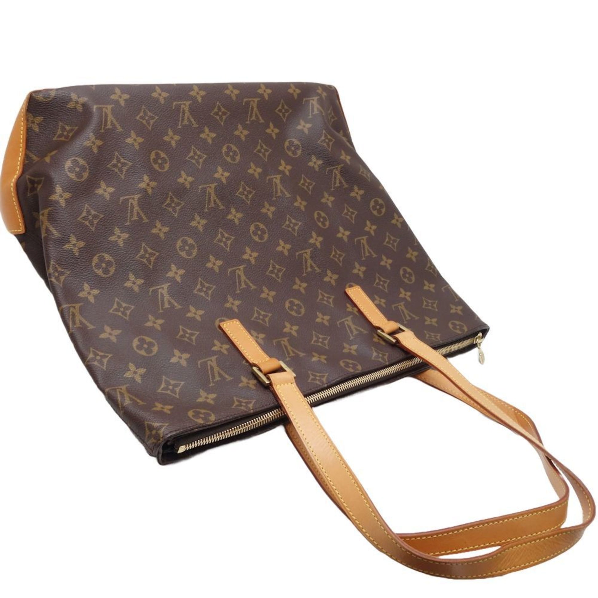 Louis Vuitton Mezzo, Brown, Canvas, tote