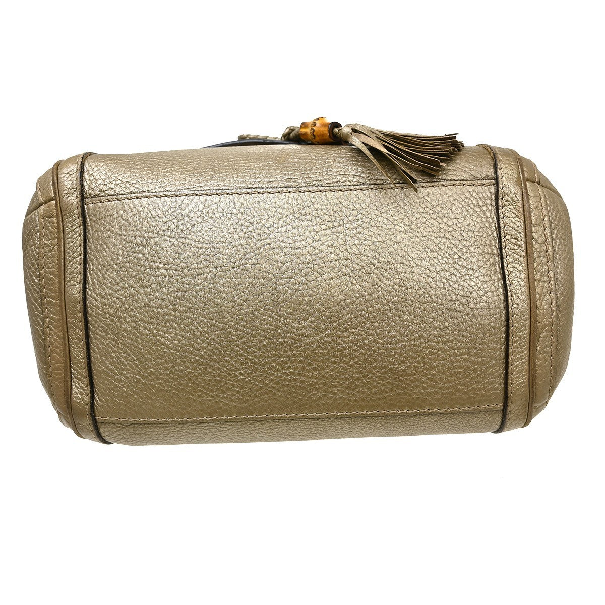 Gucci Bella Flap Leather, Gold, Leather, Shoulder Bag