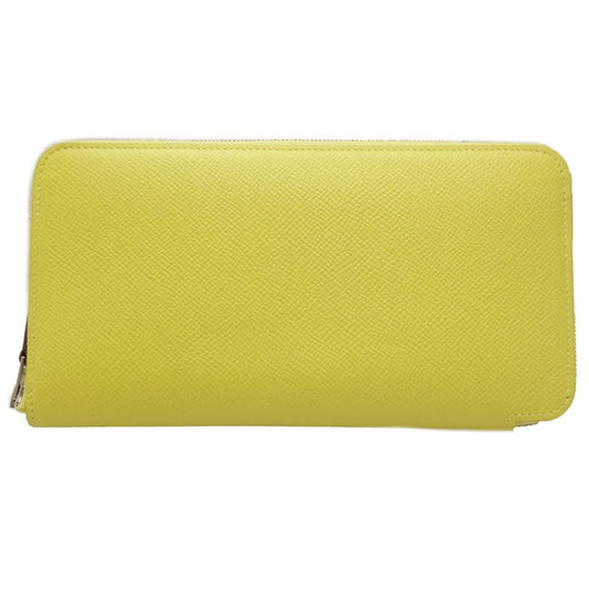 Hermès Silk'In, Yellow, Leather, wallet