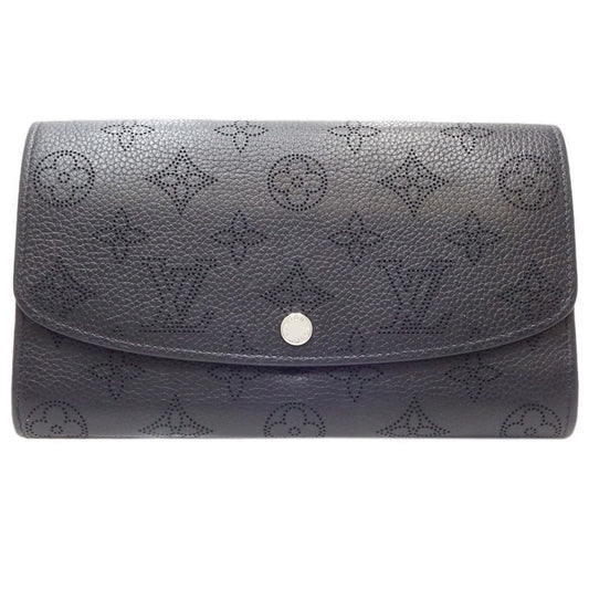 Louis Vuitton Iris, Black, Leather, wallet