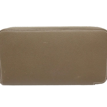 Hermès Silk'In, Grey, Leather, wallet