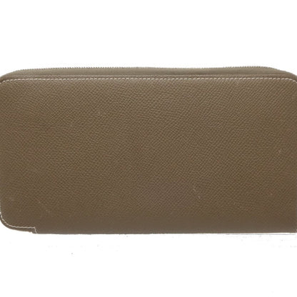 Hermès Silk'In, Grey, Leather, wallet
