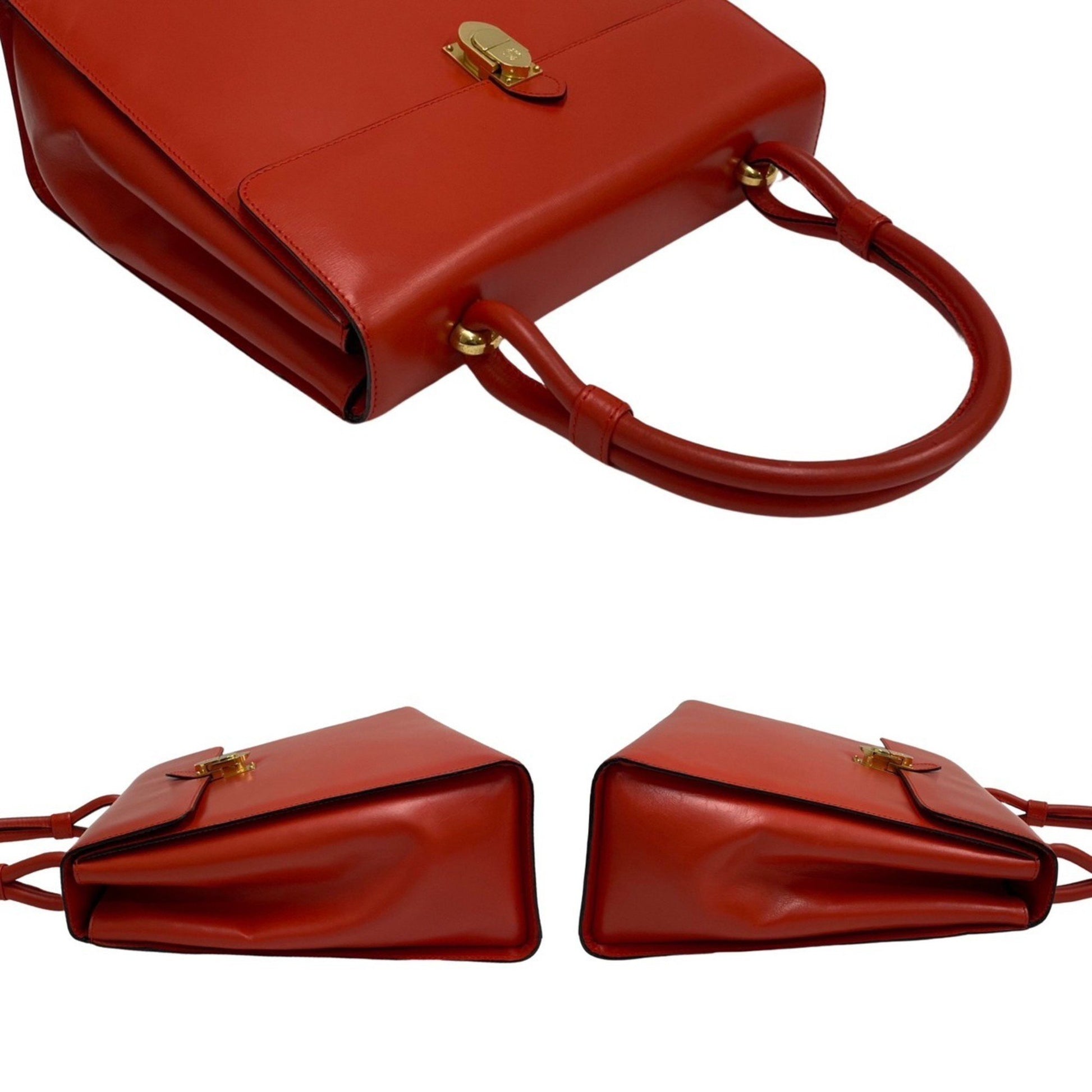 Loewe, Red, Leather, handbag