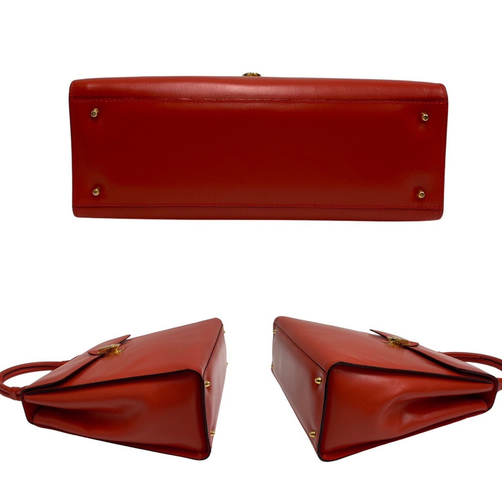 Loewe, Red, Leather, handbag