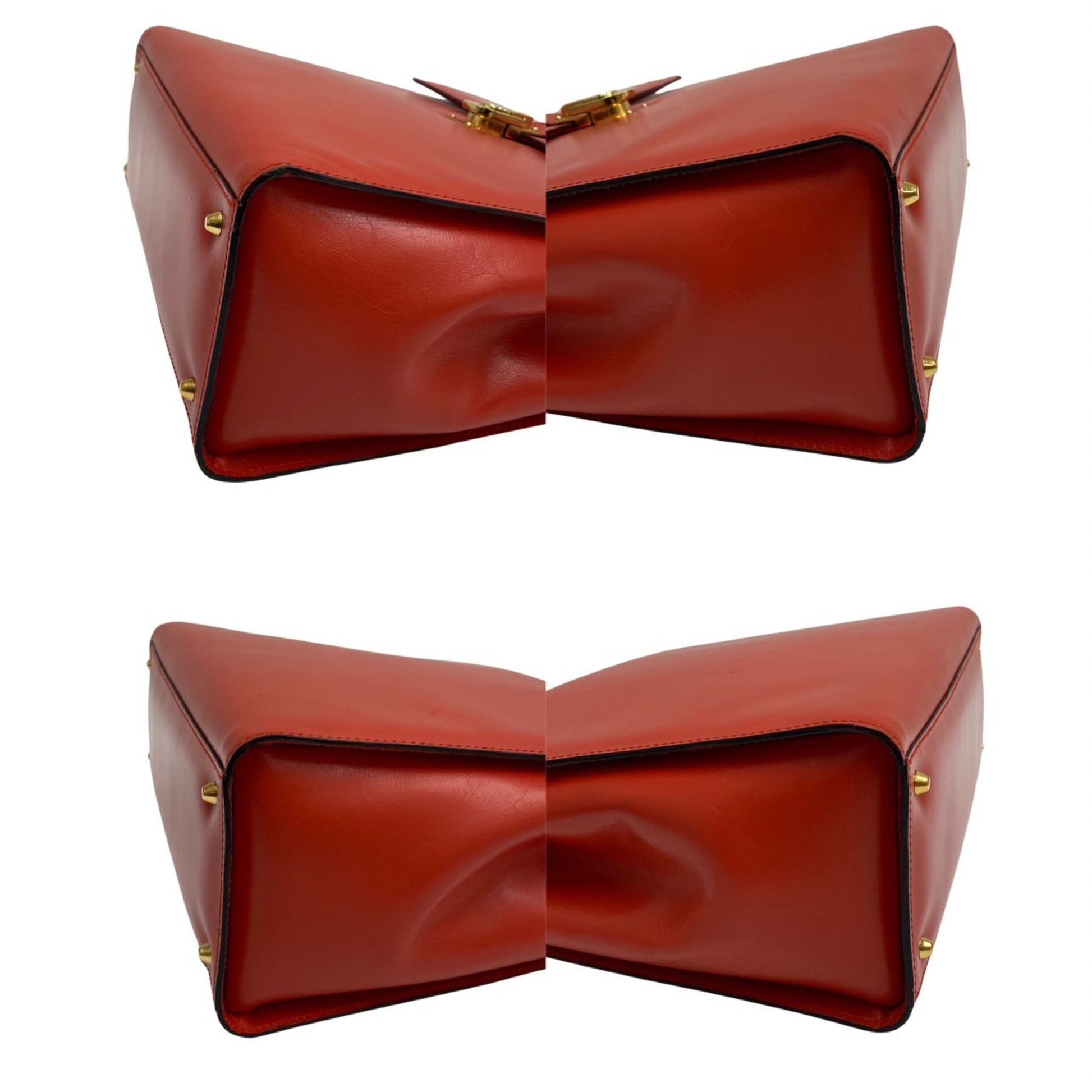 Loewe, Red, Leather, handbag