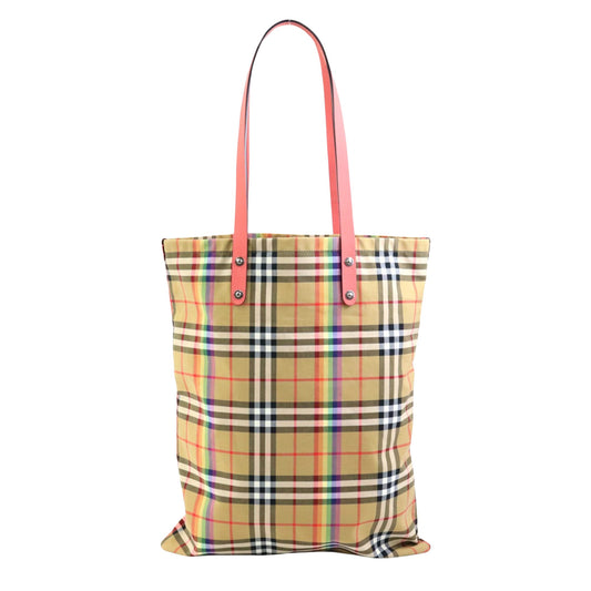 Burberry Nova Check, Multicolour, Cotton, tote